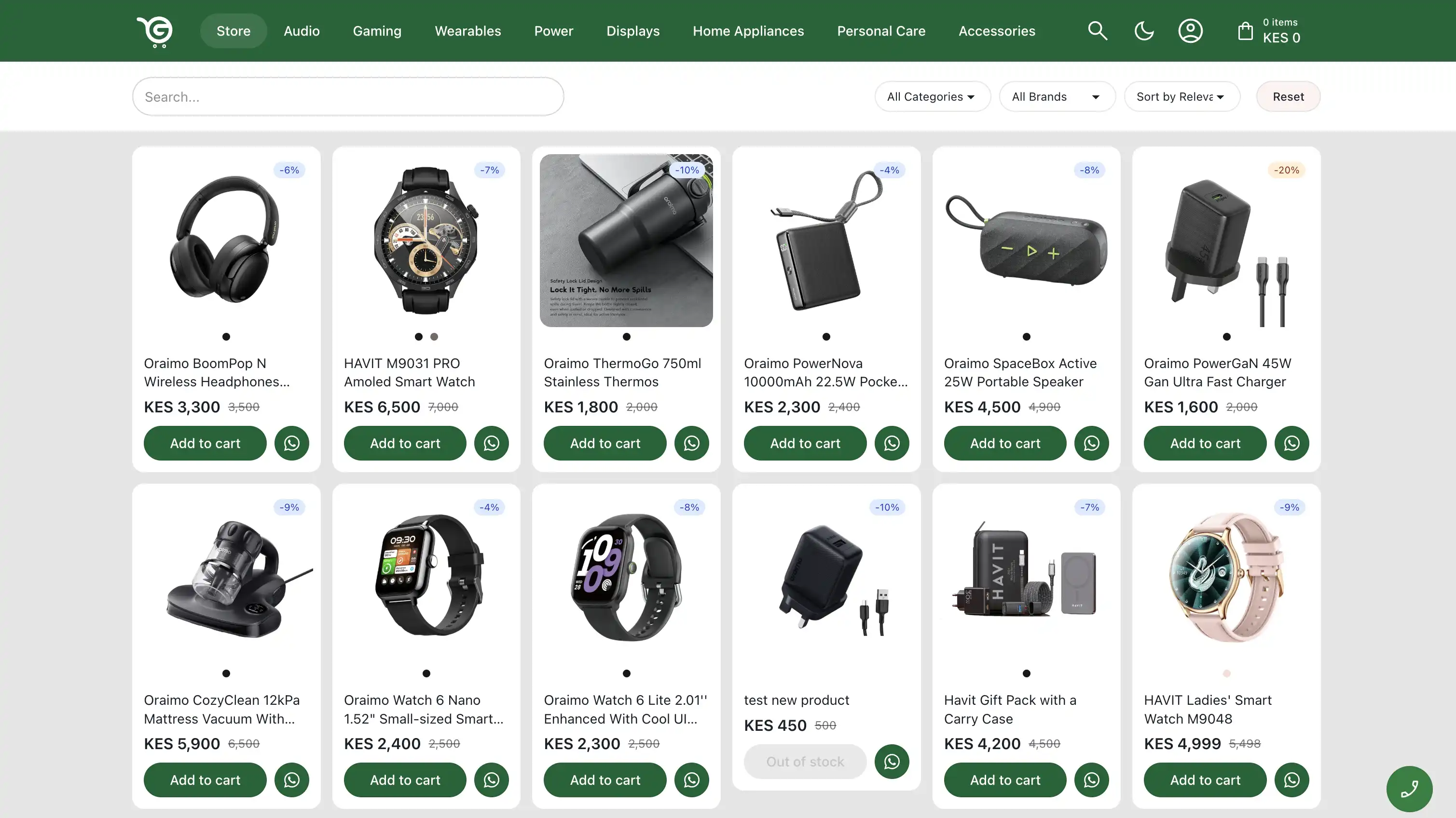 Afri Gadget Hub e-Commerce image