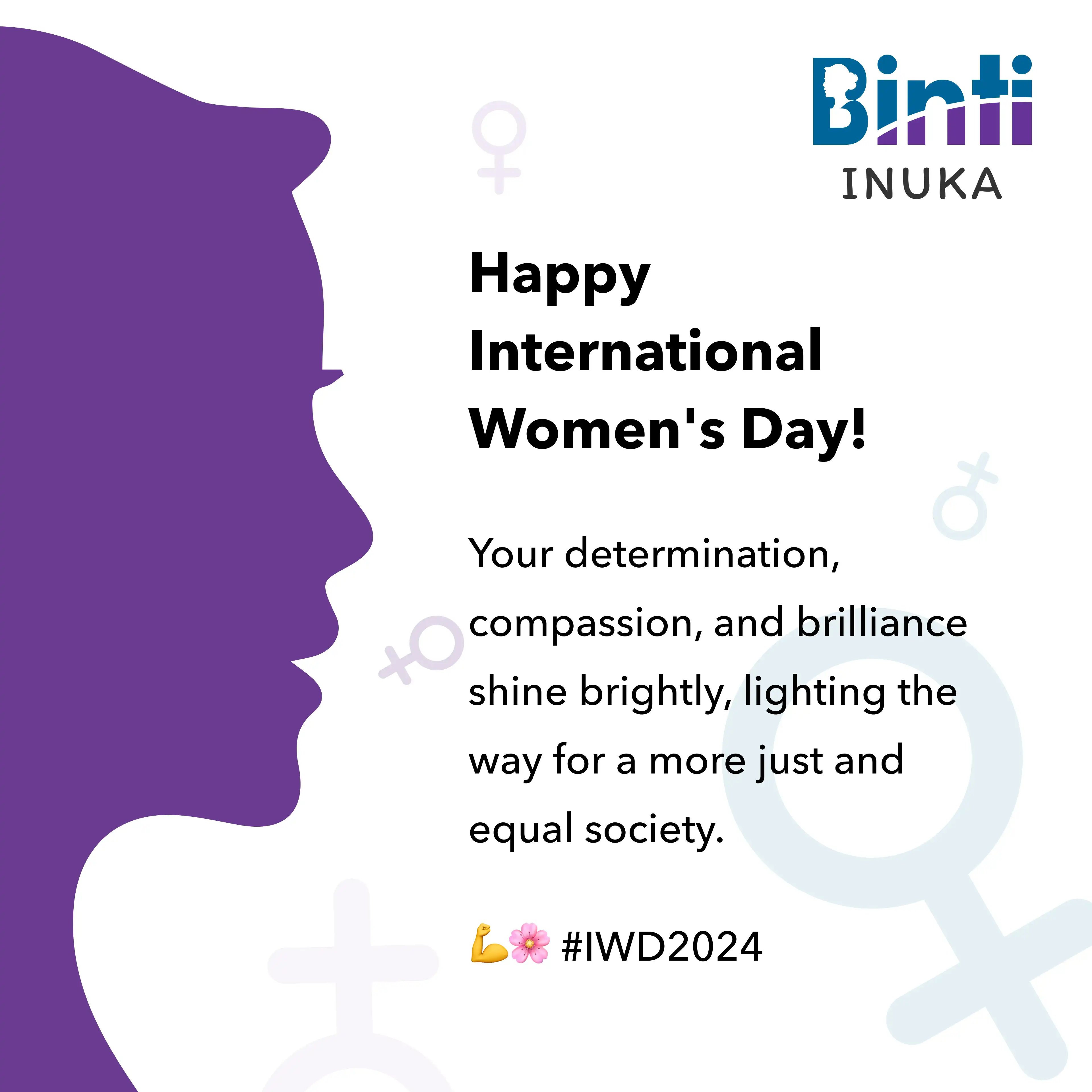 Binti Inuka celebrating International Womens Day